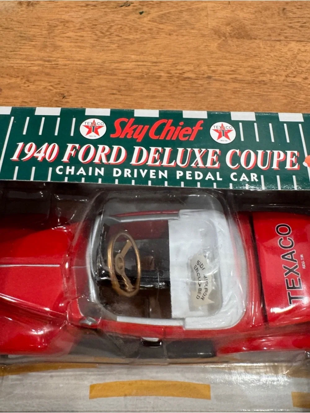 Texaco gearbox red